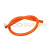 Manicotto in silicone dritto L.1200mm colore arancione