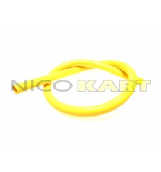 Manicotto in silicone dritto L.1200mm colore giallo