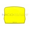 Tabella adesiva gialla per paraurti posteriore 60 MINI